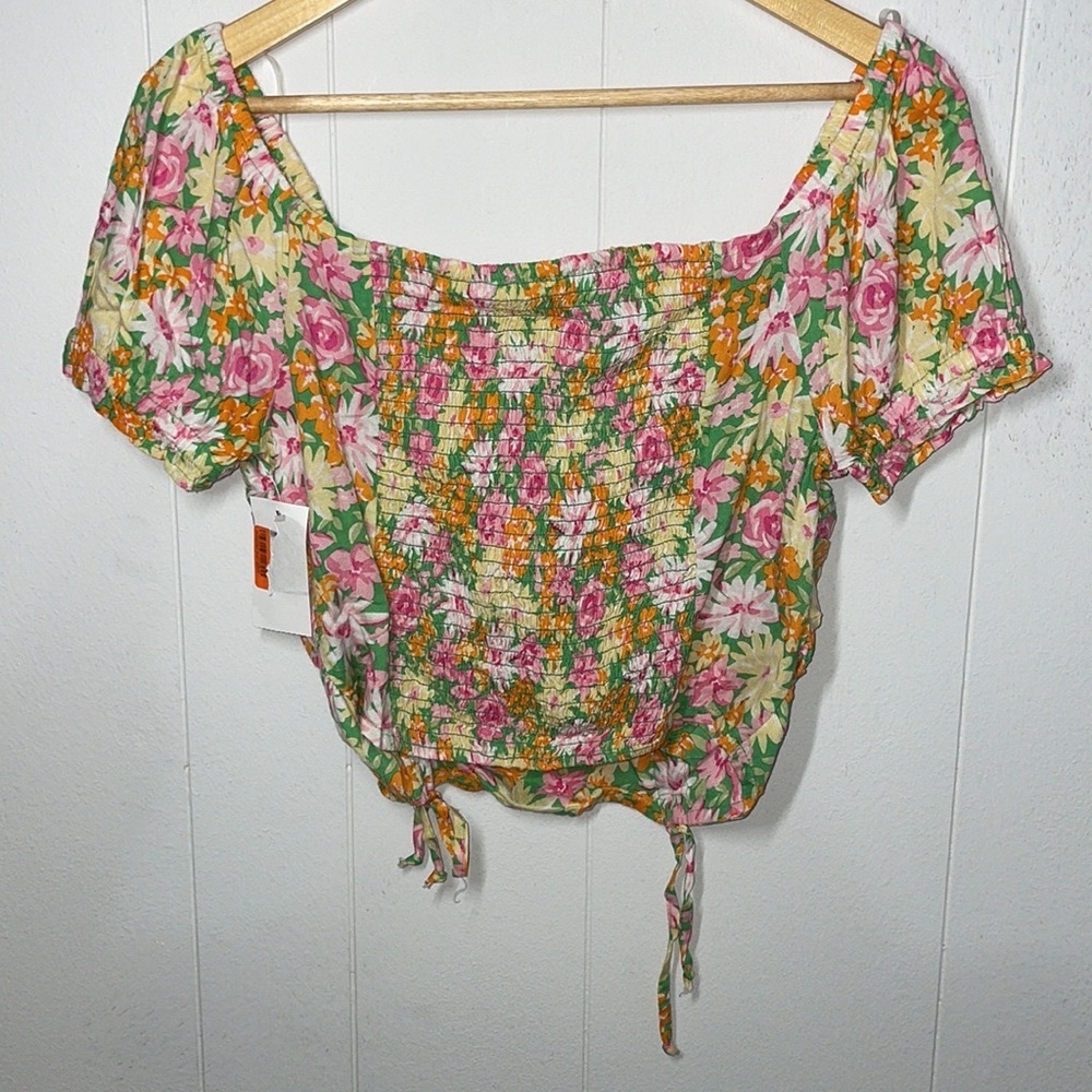 Derek Heart Floral Corset Style Top - Picture 5 of 9